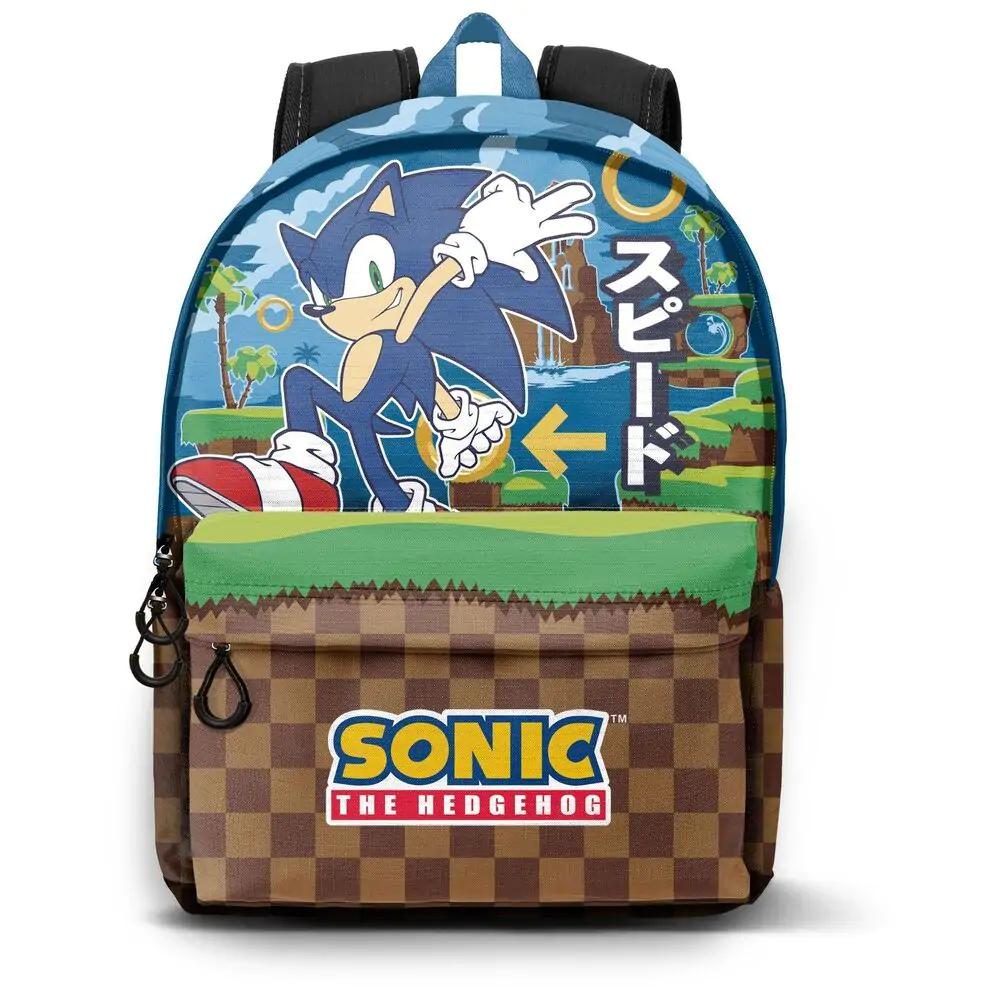 Sonic the Hedgehog Greenhill Rucksack 35cm termékfotó