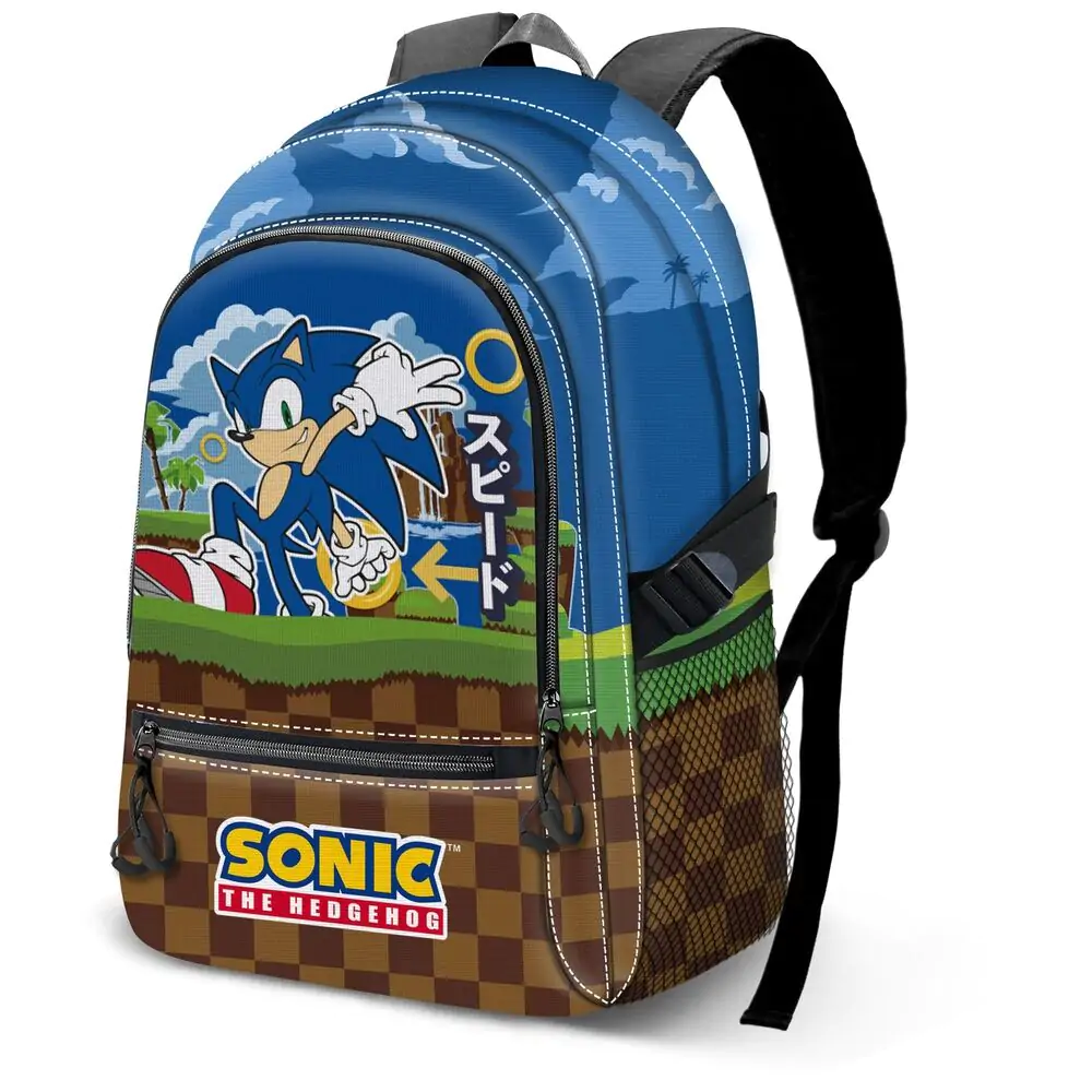 Sonic the Hedgehog Greenhill Anpassungsfähig Rucksack 44cm termékfotó