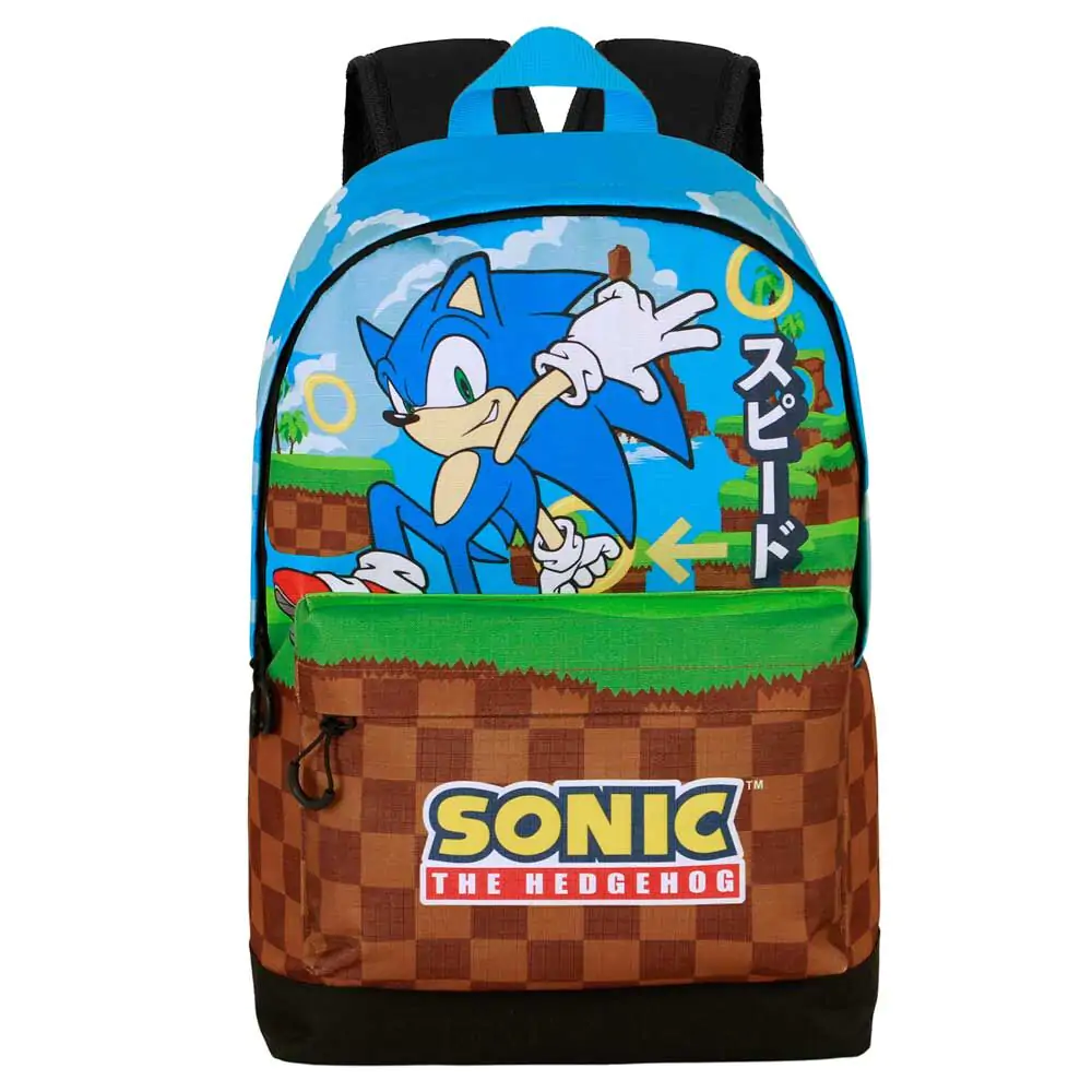 Sonic the Hedgehog Greenhill Anpassungsfähig Rucksack 44cm Produktfoto