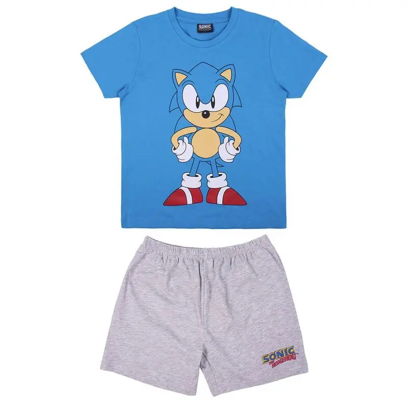 Sonic the Hedgehog kurzer Kinderpyjama termékfotó