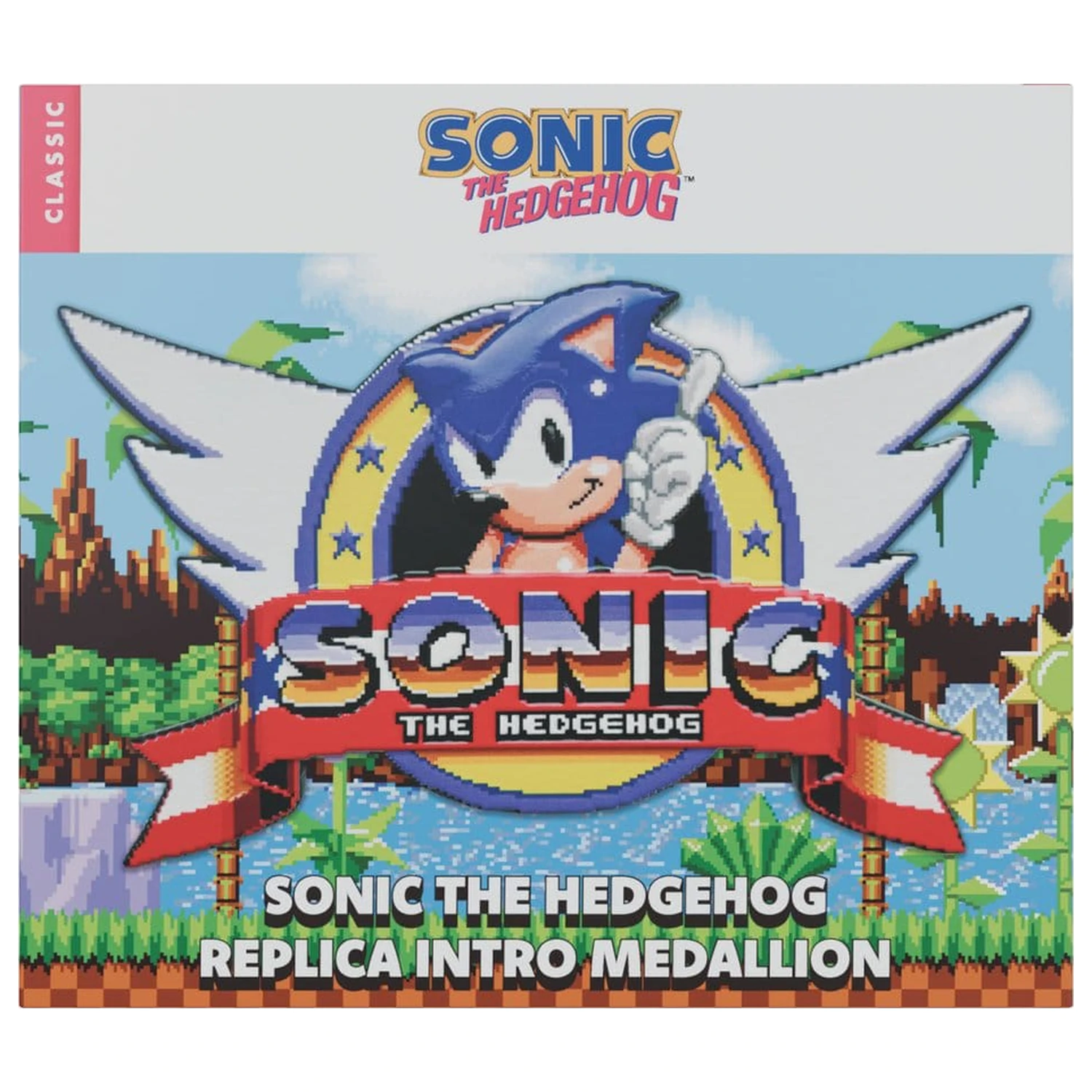 Sonic The Hedgehog Sammelbare Münze Original Logo Produktfoto