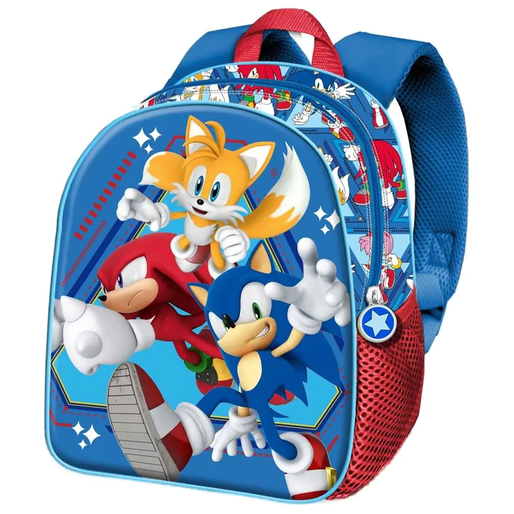 Sonic the Hedgehog Heroes 3D Rucksack 30cm Produktfoto