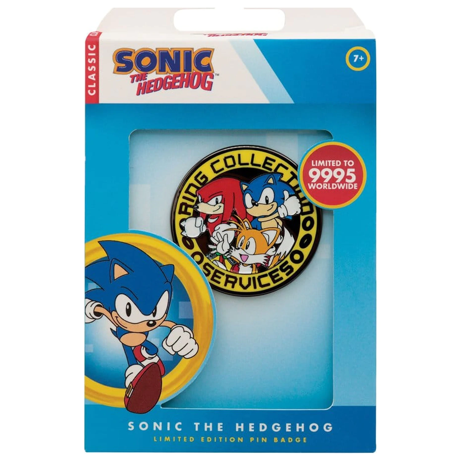 Sonic - The Hedgehog Pin-Anstecker Sonic, Tails, Knuckles Limited Edition Produktfoto