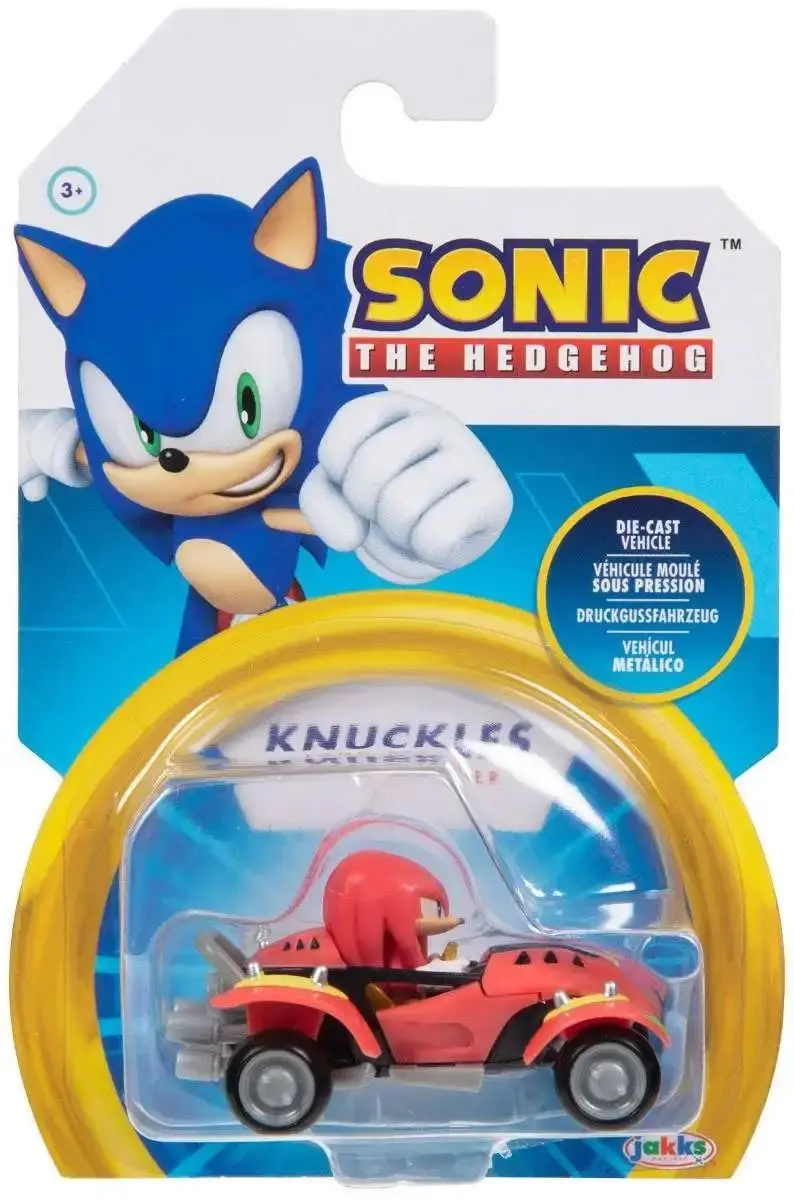 Sonic The Hedgehog Knuckles Land Breaker Mini Fahrzeug 6 cm Produktfoto