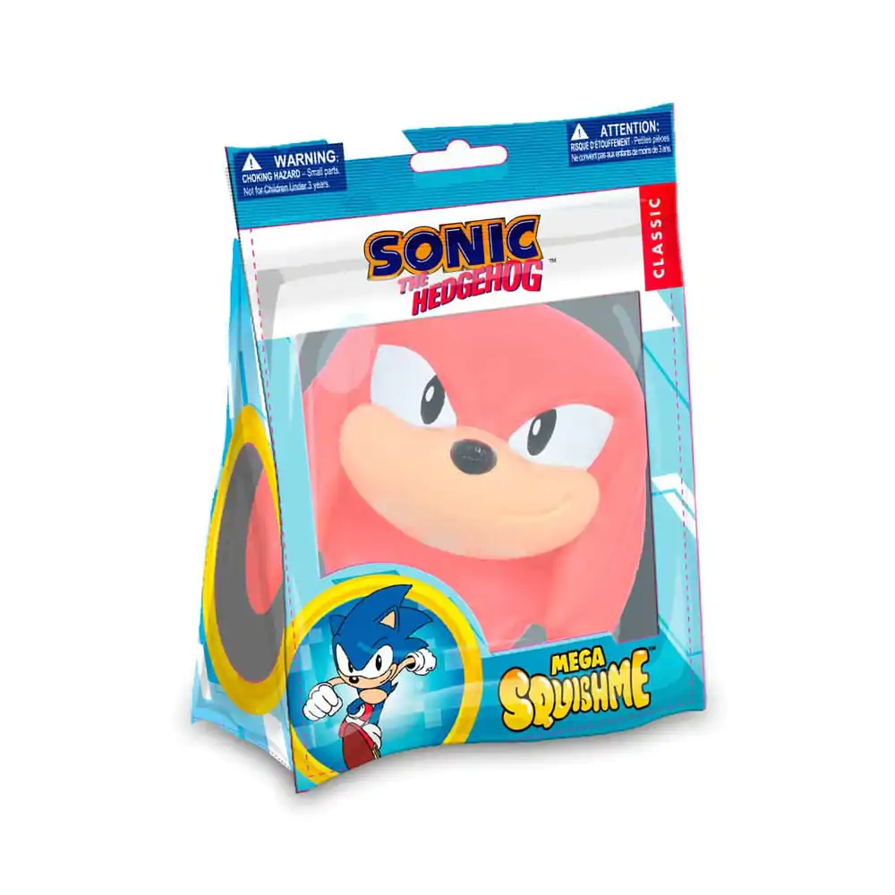 Sonic the Hedgehog Mega Squishme Anti-Stress-Figur Knuckles 15 cm termékfotó