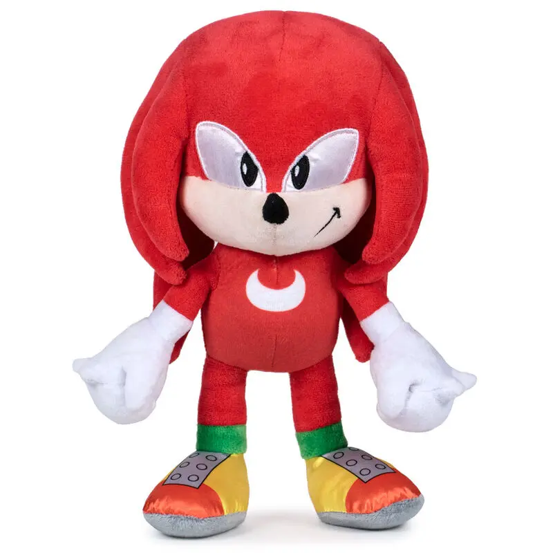 Sonic The Hedgehog Knuckles Plüschfigur 25cm Produktfoto