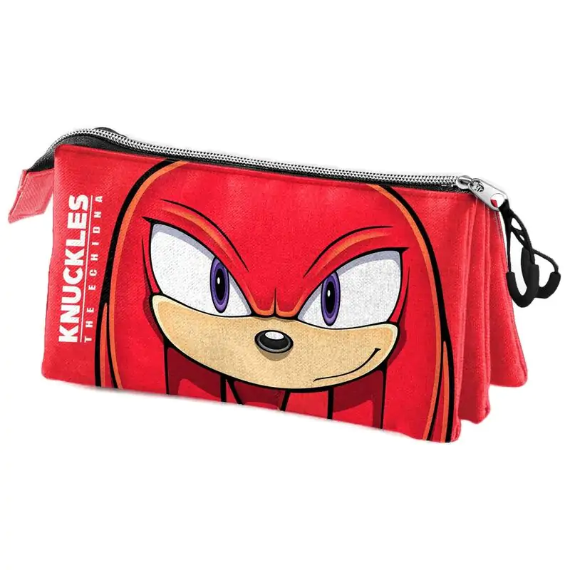 Sonic the Hedgehog Knuckles Dreifaches Mäppchen Produktfoto