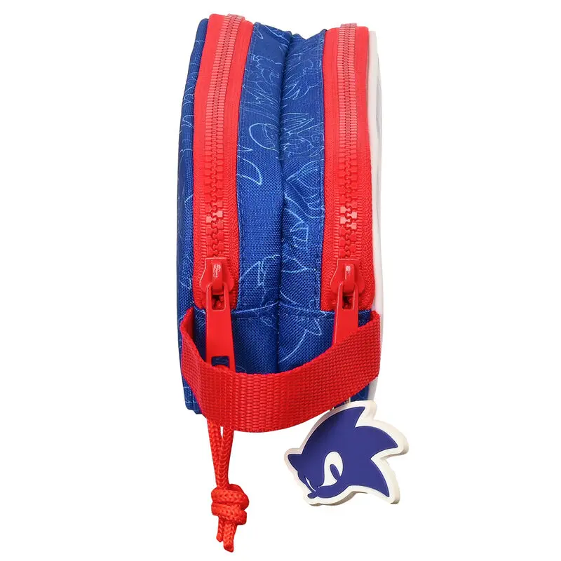 Sonic The Hedgehog Lets Roll Doppeltes Mäppchen Produktfoto