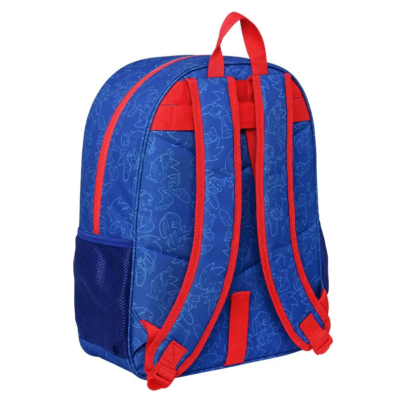 Sonic The Hedgehog Lets Roll Anpassungsfähig Rucksack 42cm Produktfoto