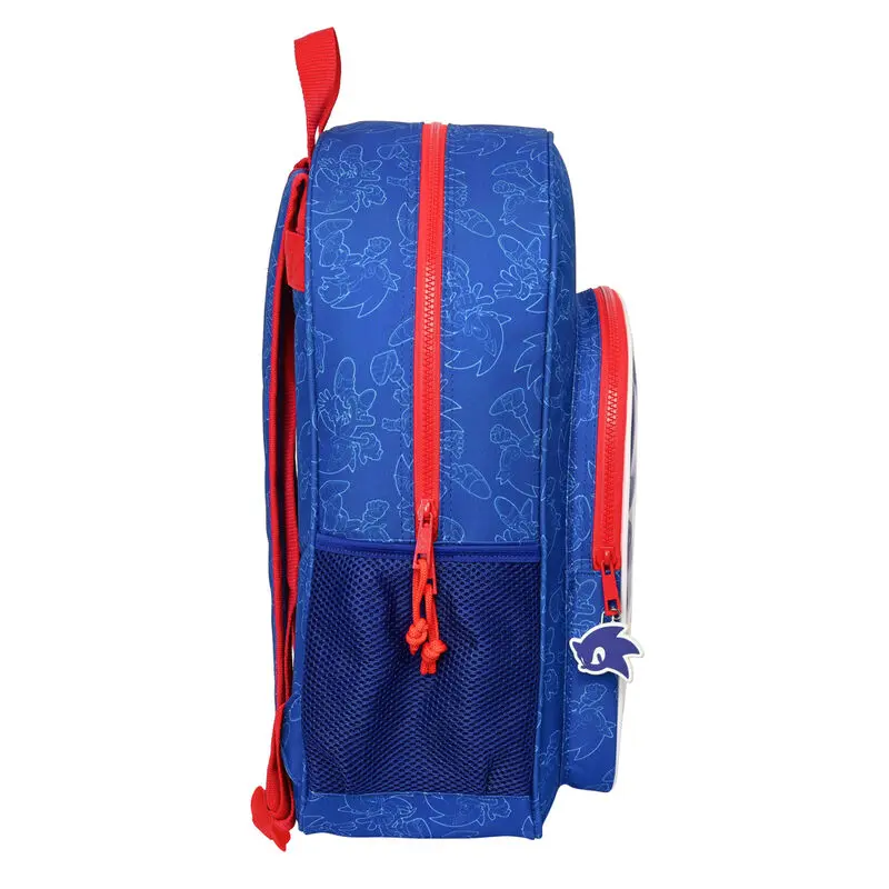Sonic The Hedgehog Lets Roll Anpassungsfähig Rucksack 42cm Produktfoto