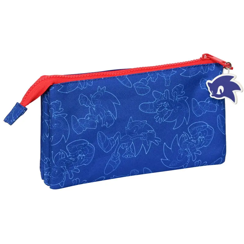 Sonic The Hedgehog Lets Roll Dreifaches Mäppchen Produktfoto