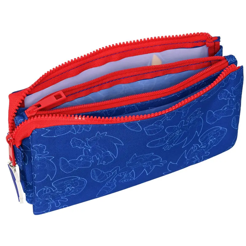 Sonic The Hedgehog Lets Roll Dreifaches Mäppchen Produktfoto