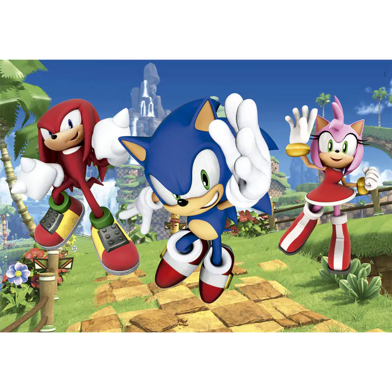 Sonic the Hedgehog maxi Puzzle 104St Produktfoto