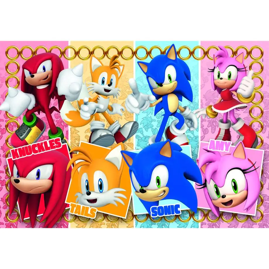 Sonic the Hedgehog maxi Puzzle 60St Produktfoto