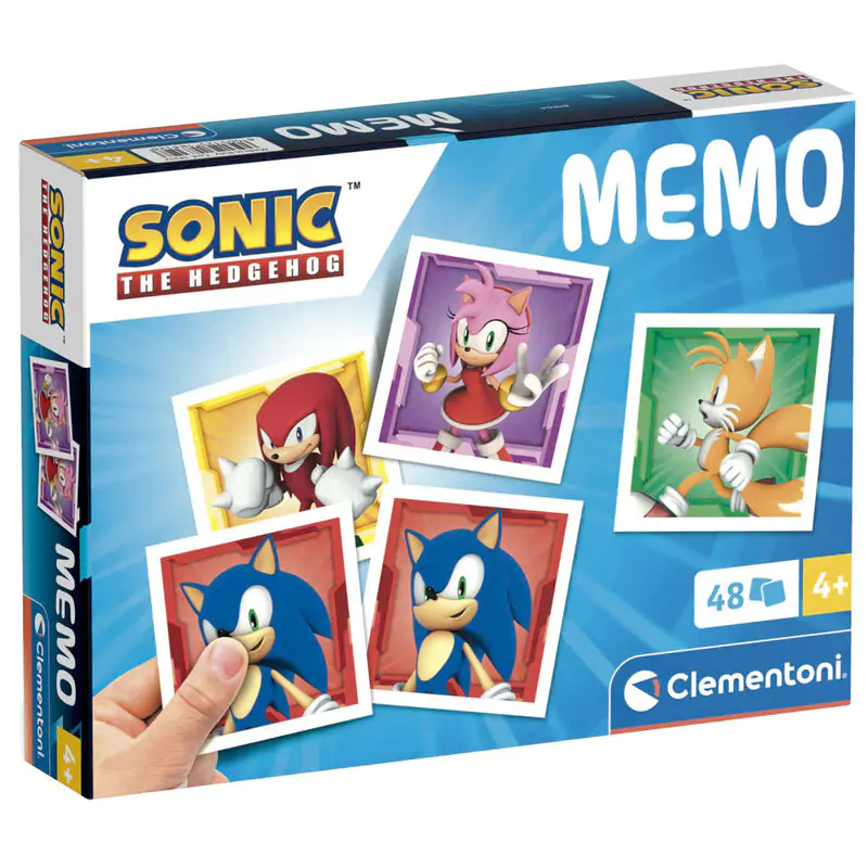 Sonic The Hedgehog Memoryspiel Produktfoto