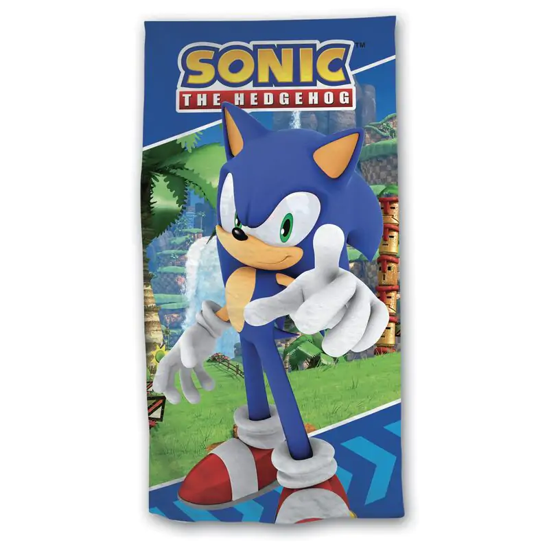 Sonic The Hedgehog Microfaser Strandtuch termékfotó