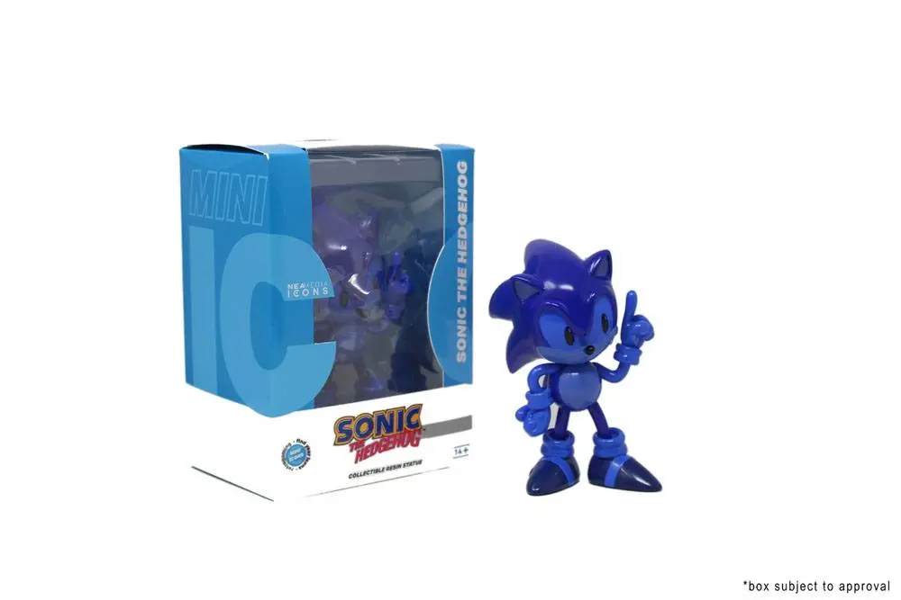 Sonic the Hedgehog Mini Icons Statue 1/6 Sonic Blue Edition 15 cm Produktfoto