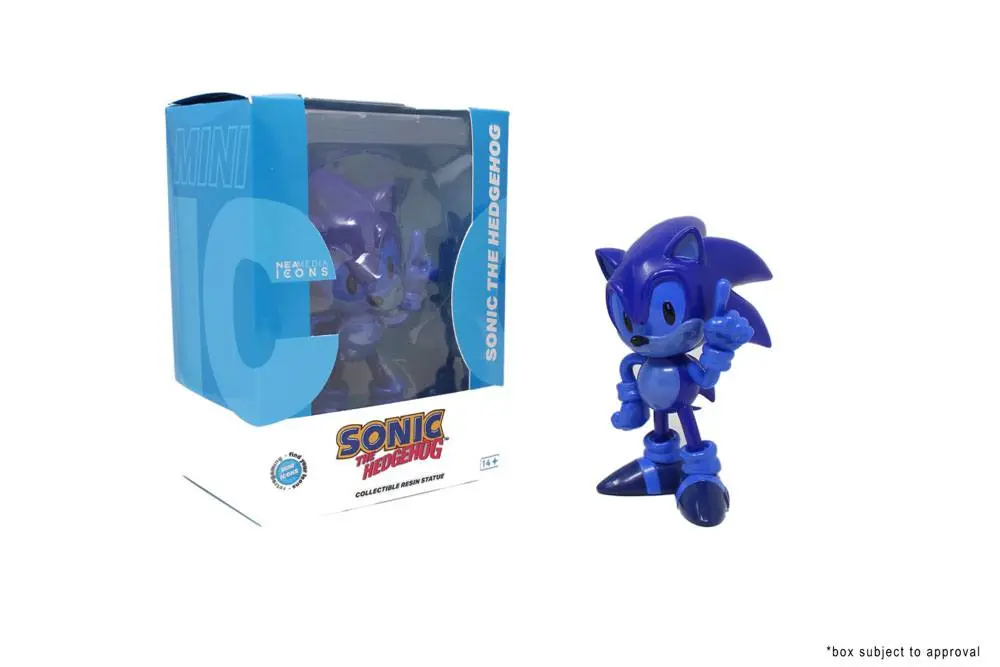 Sonic the Hedgehog Mini Icons Statue 1/6 Sonic Blue Edition 15 cm Produktfoto