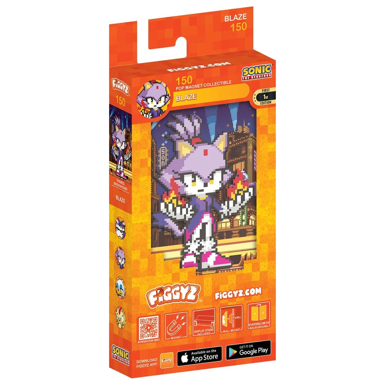 Sonic the Hedgehog (Modern) FiGGYZ Magnet Sammelstück Blaze the Cat 11 cm Produktfoto