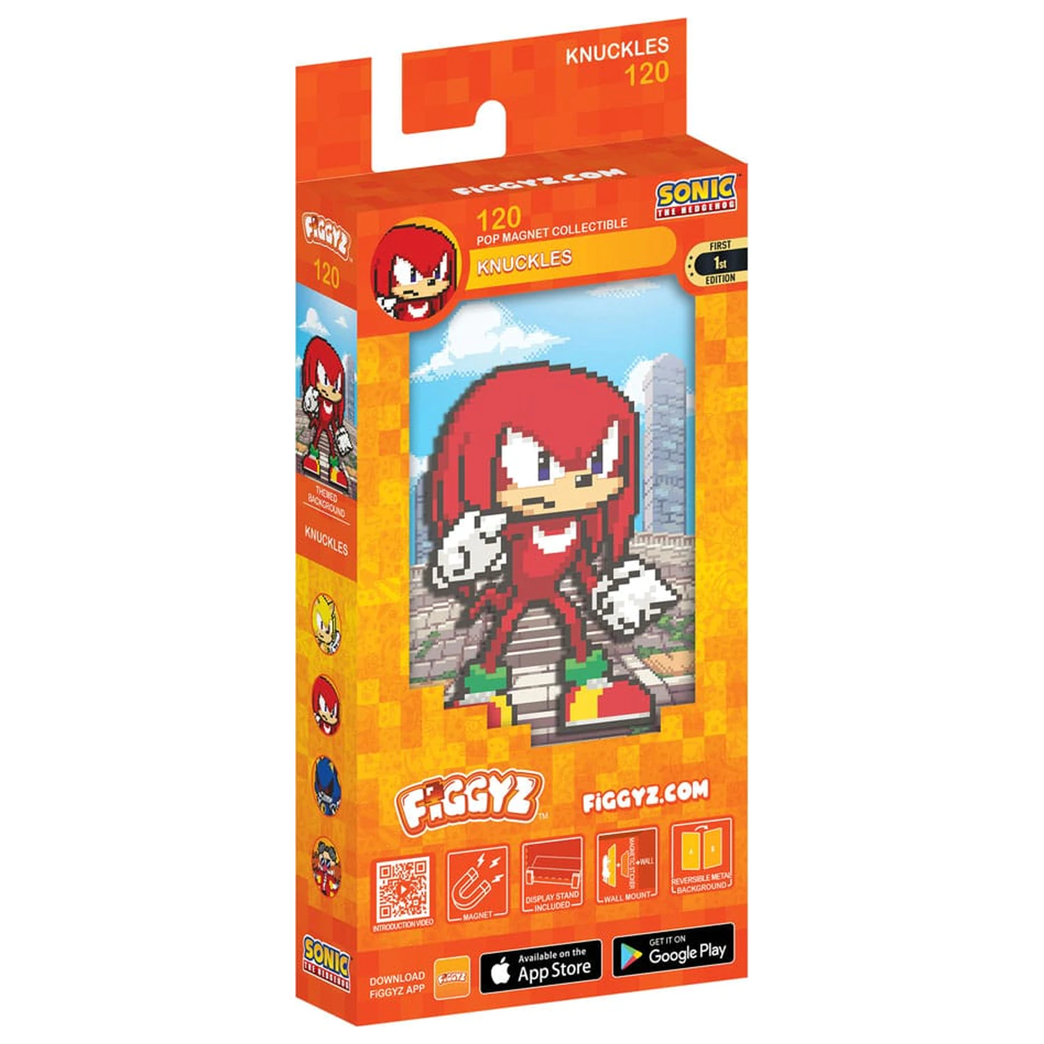 Sonic the Hedgehog (Modern) FiGGYZ Magnet Sammelfigur Knuckles 11 cm Produktfoto