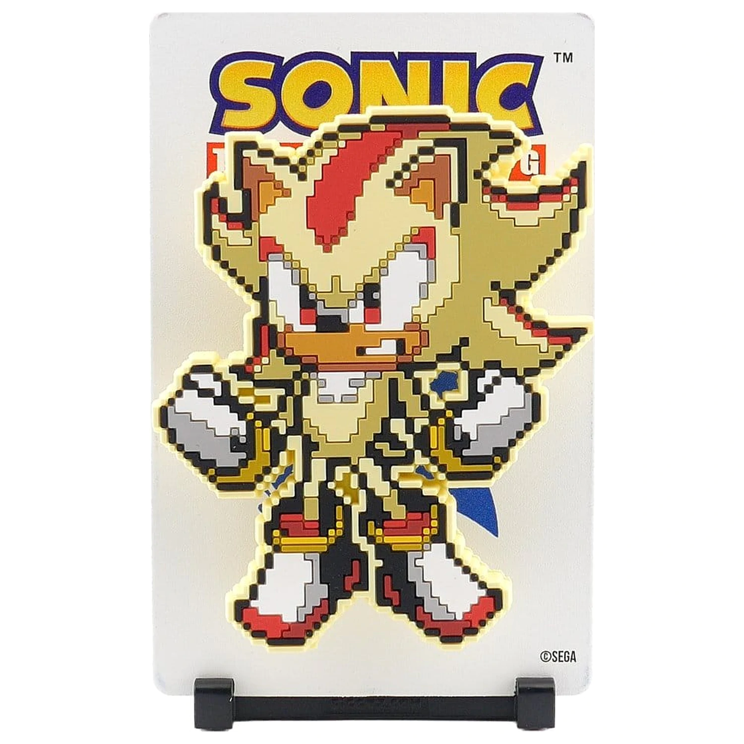 Sonic the Hedgehog (Modern) FiGGYZ Magnet Sammelobjekt Super Shadow 11 cm Produktfoto