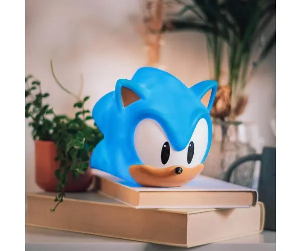 Sonic the Hedgehog Mood Light-Leuchte Sonic Head 12 cm termékfotó