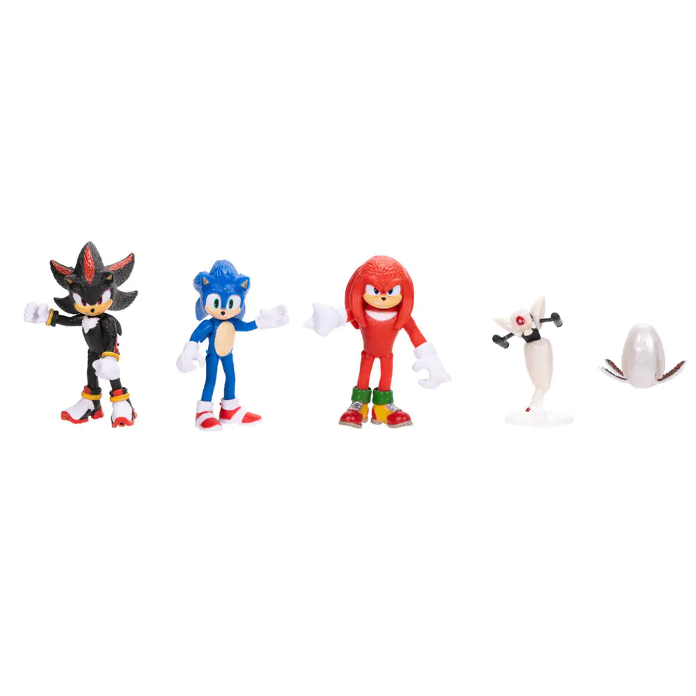 Sonic - The Hedgehog Movie 3 Minifiguren 6er-Pack Wave 1 6 cm termékfotó