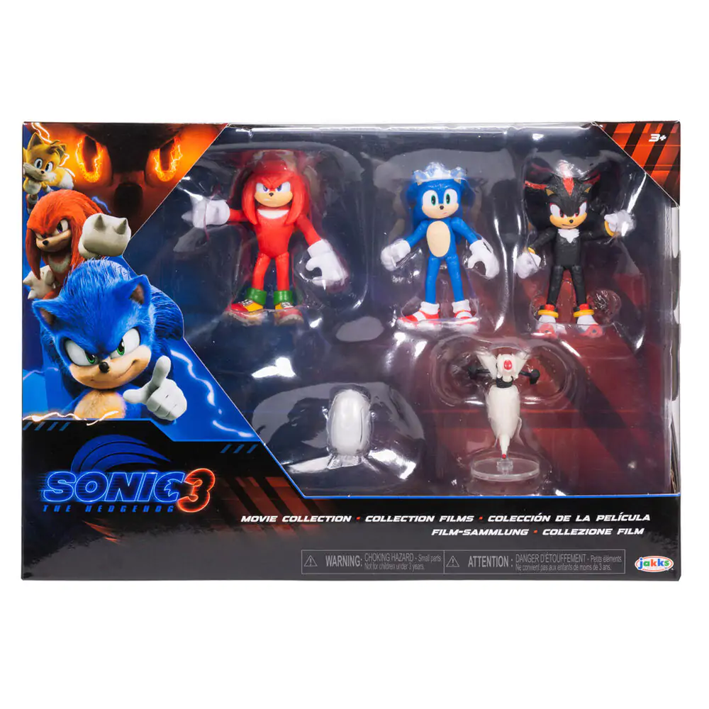 Sonic - The Hedgehog Movie 3 Minifiguren 6er-Pack Wave 1 6 cm termékfotó