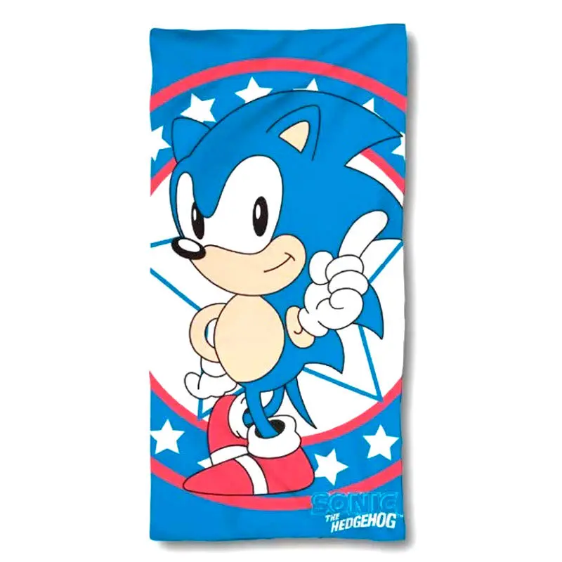 Sonic The Hedgehog Baumwolle Strandtuch termékfotó