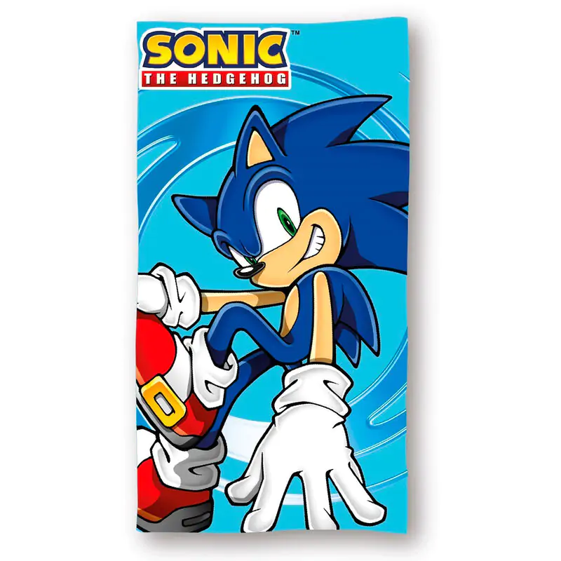 Sonic the Hedgehog Baumwolle Strandtuch Produktfoto