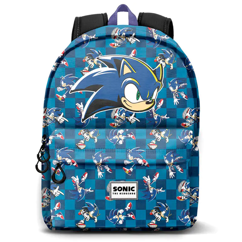 Sonic the Hedgehog Plus Action Anpassungsfähig Rucksack 43cm Produktfoto