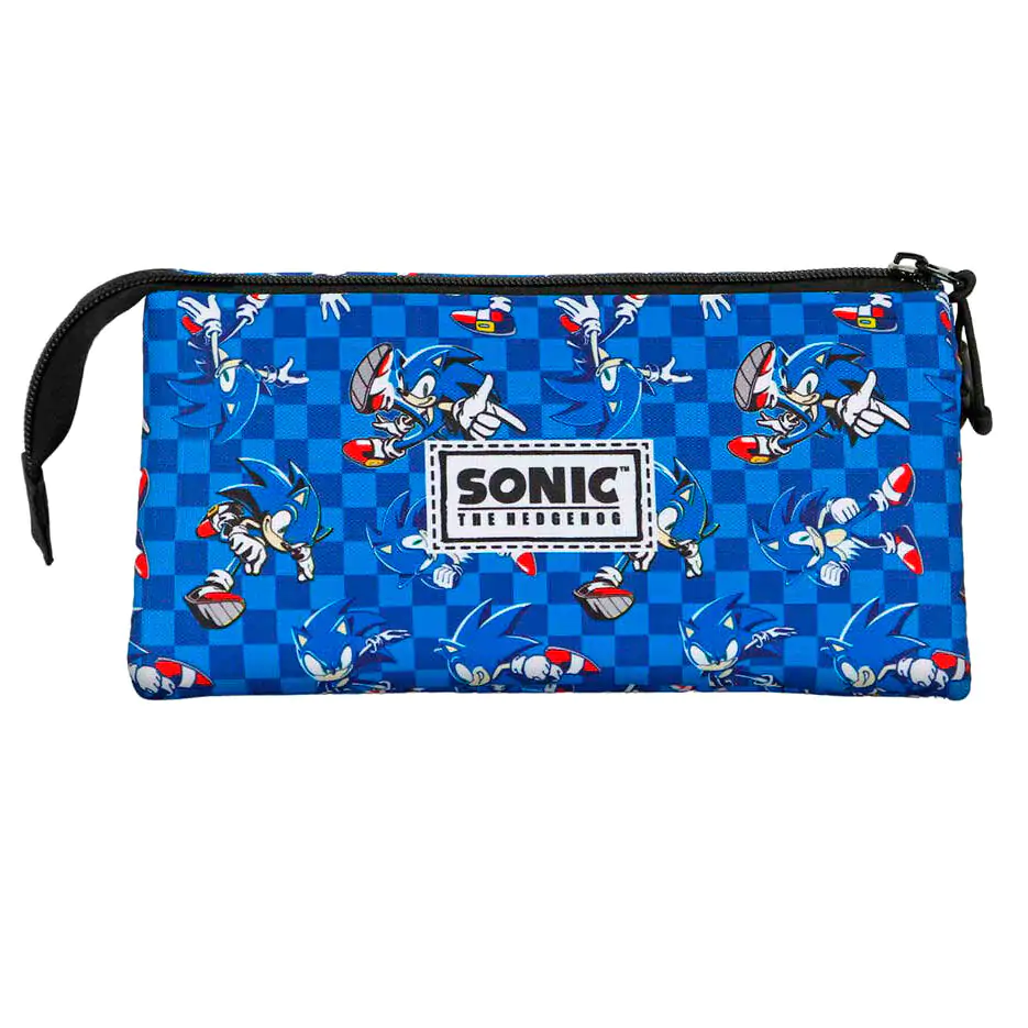 Sonic the Hedgehog Plus Action Dreifaches Mäppchen Produktfoto