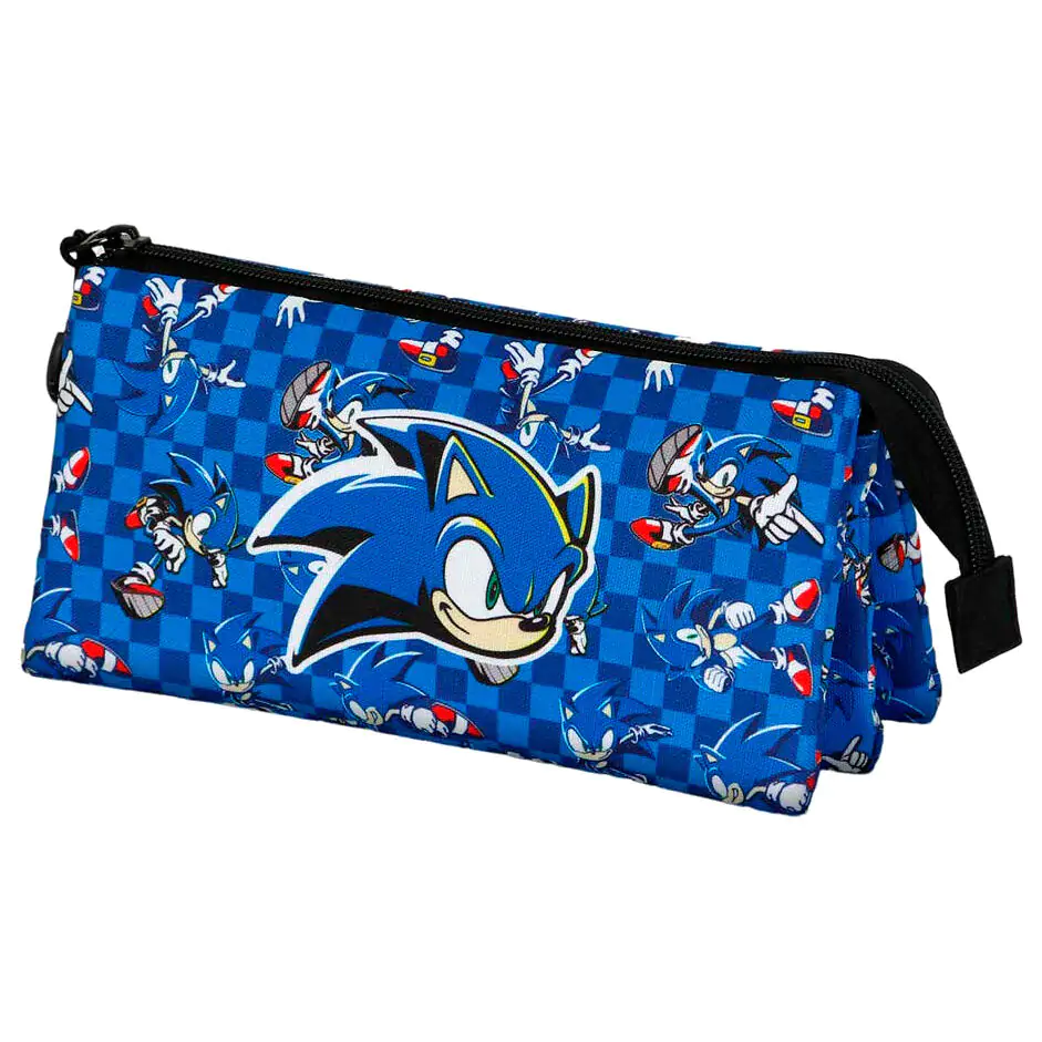Sonic the Hedgehog Plus Action Dreifaches Mäppchen Produktfoto