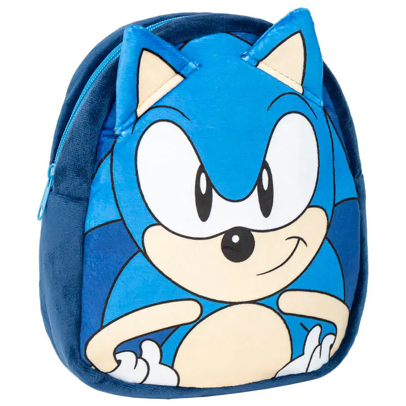 Sonic the Hedgehog Plüschfigur Rucksack 22cm Produktfoto