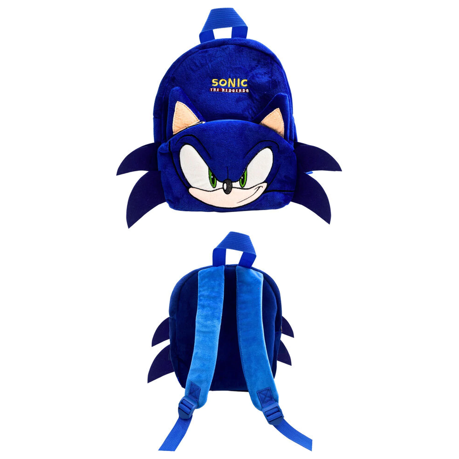 Sonic the Hedgehog Plüsch Rucksack 30 cm Produktfoto