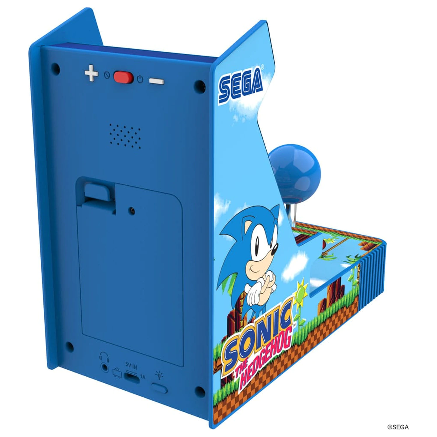 Sonic The Hedgehog tragbarer Retro Arcade Joystick Spieler Produktfoto