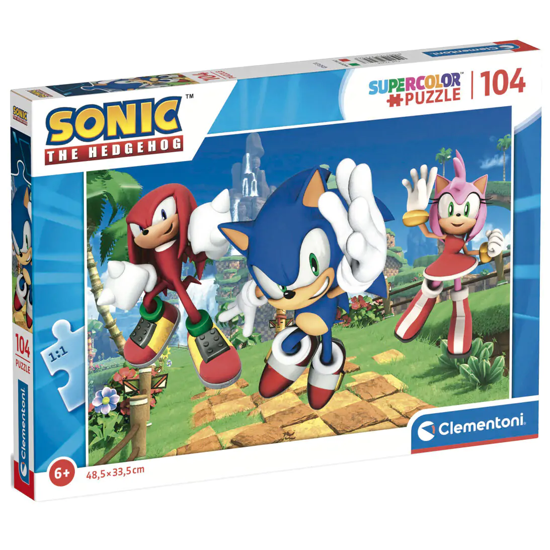 Sonic the Hedgehog Puzzle 104St Produktfoto