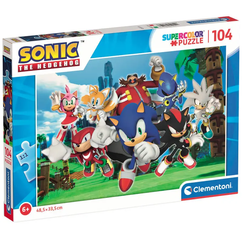 Sonic The Hedgehog Puzzle 104St termékfotó