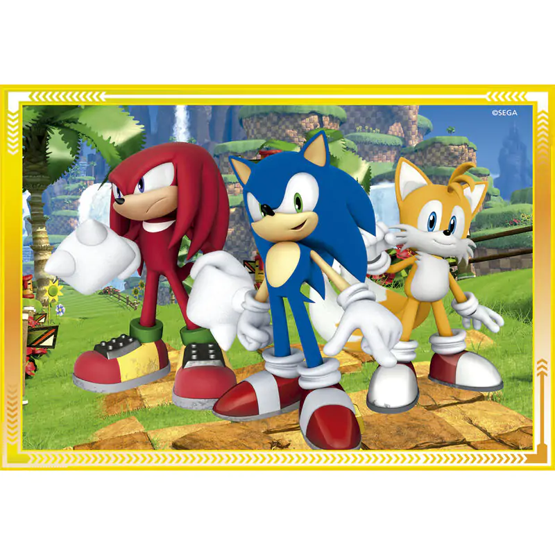 Sonic the Hedgehog Puzzle 12-16-20-24St termékfotó