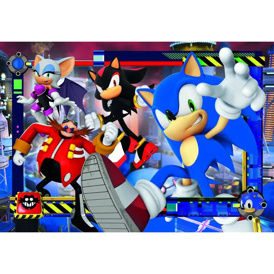 Sonic the Hedgehog Puzzle 180St Produktfoto