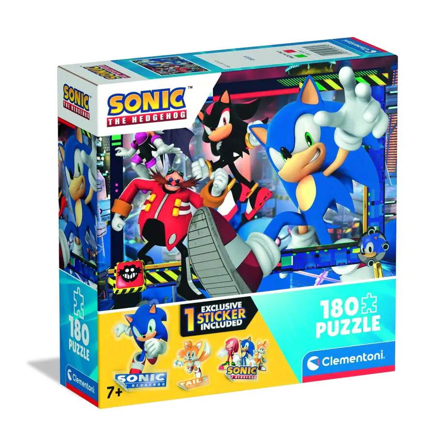 Sonic the Hedgehog Puzzle 180St Produktfoto