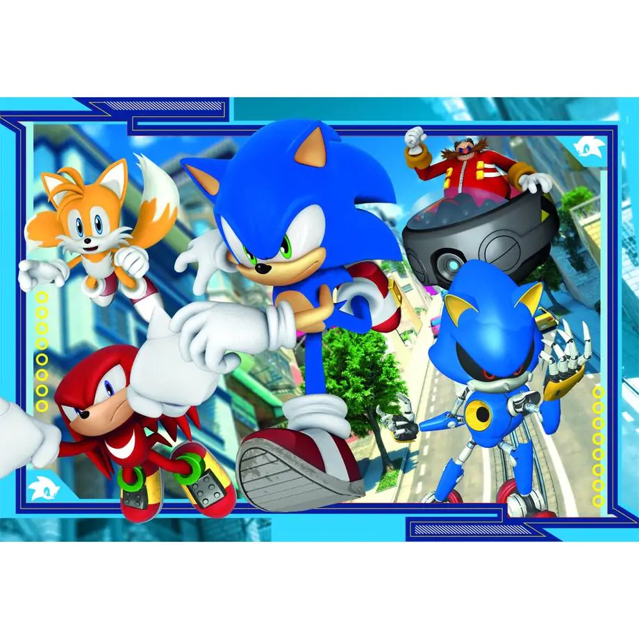 Sonic the Hedgehog Puzzle 180St Produktfoto