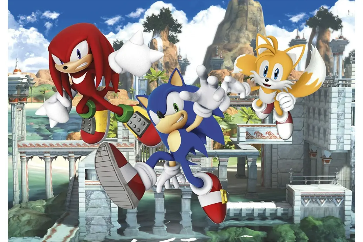 Sonic The Hedgehog puzzle 3x48St termékfotó