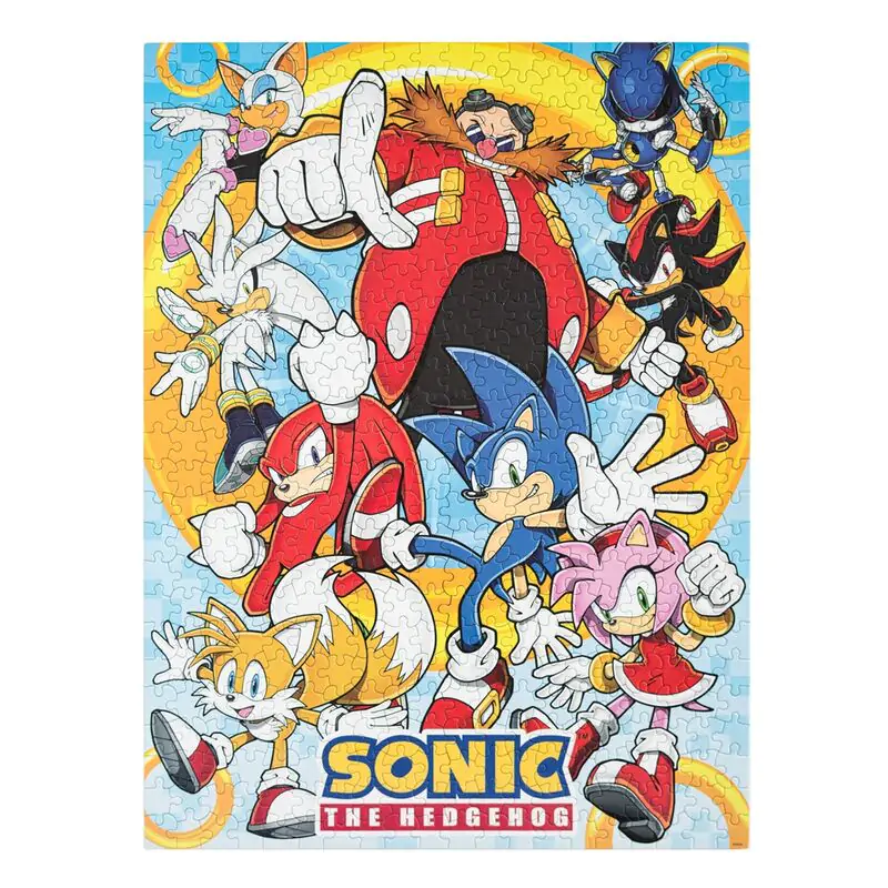 Sonic the Hedgehog Puzzle 500St termékfotó