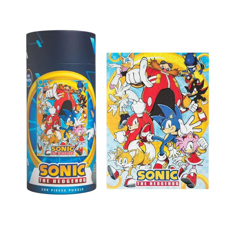 Sonic the Hedgehog Puzzle 500St termékfotó