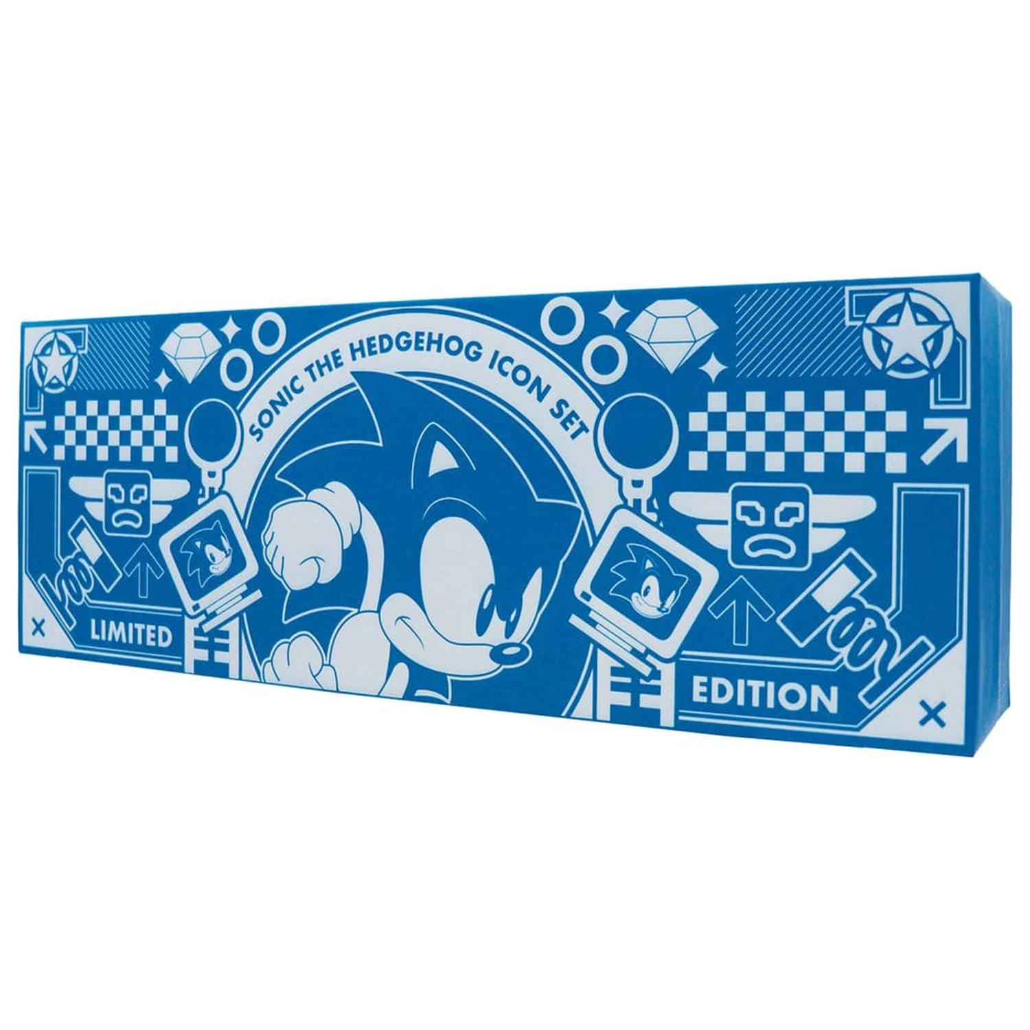 Sonic the Hedgehog Replik Gedenk-Ikonen Set Limitierte Edition Produktfoto