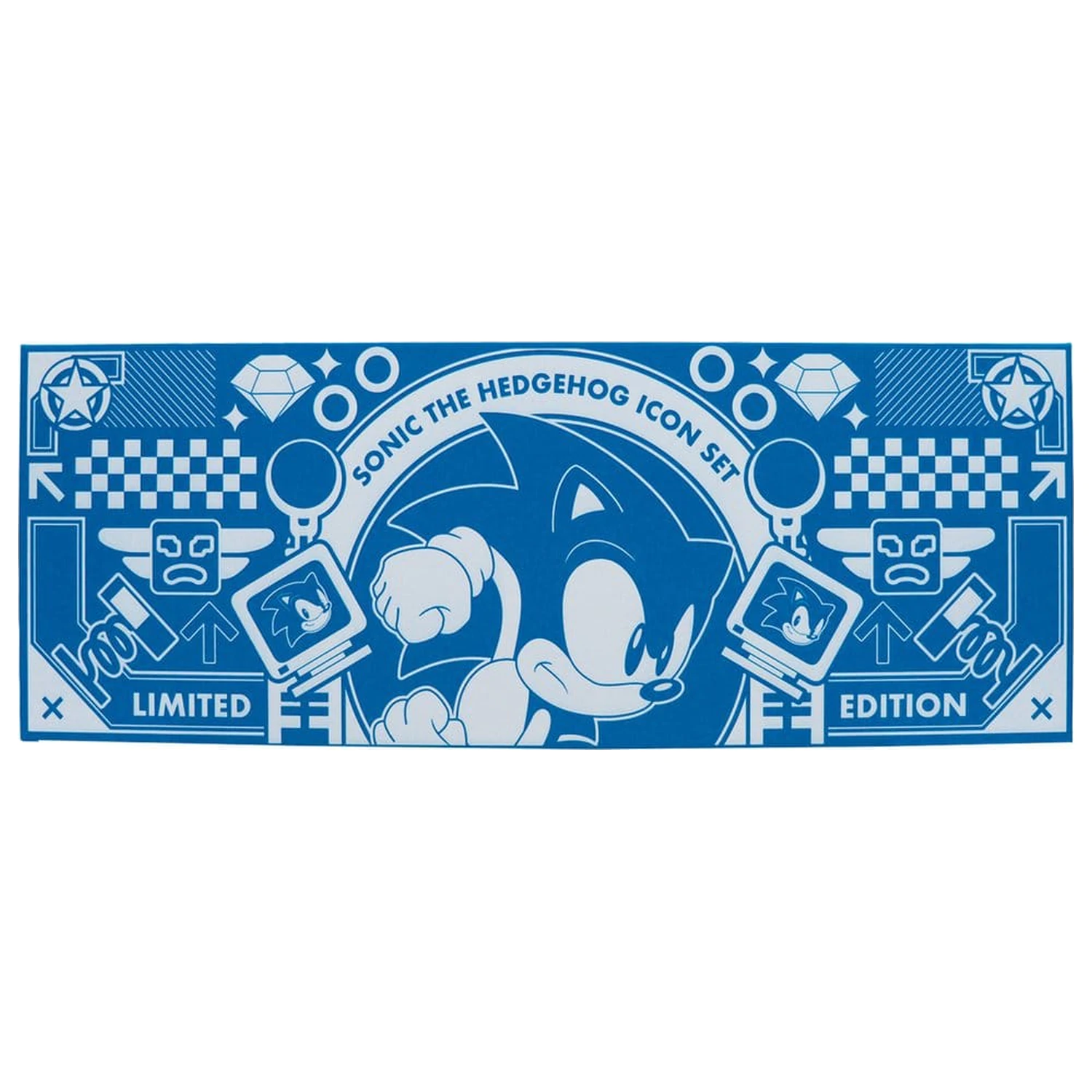 Sonic the Hedgehog Replik Gedenk-Ikonen Set Limitierte Edition Produktfoto