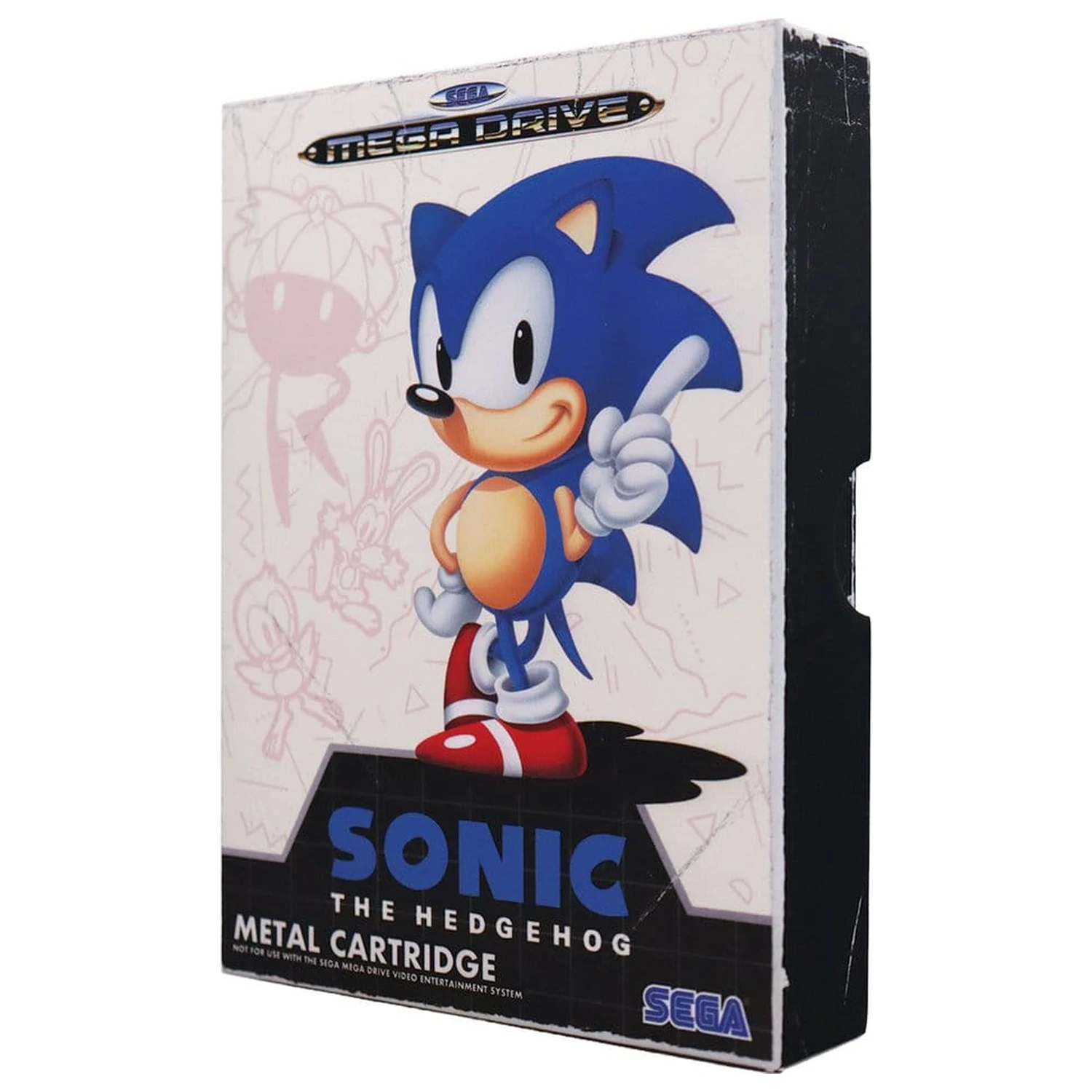 Sonic the Hedgehog Replika-Spielmodul Limitierte Edition 11 x 7 x 1 cm Produktfoto