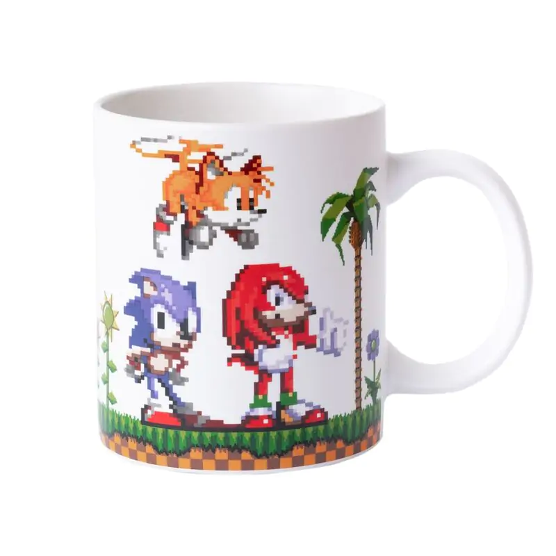 Sonic The Hedgehog Retro Pixel Tasse 350ml termékfotó