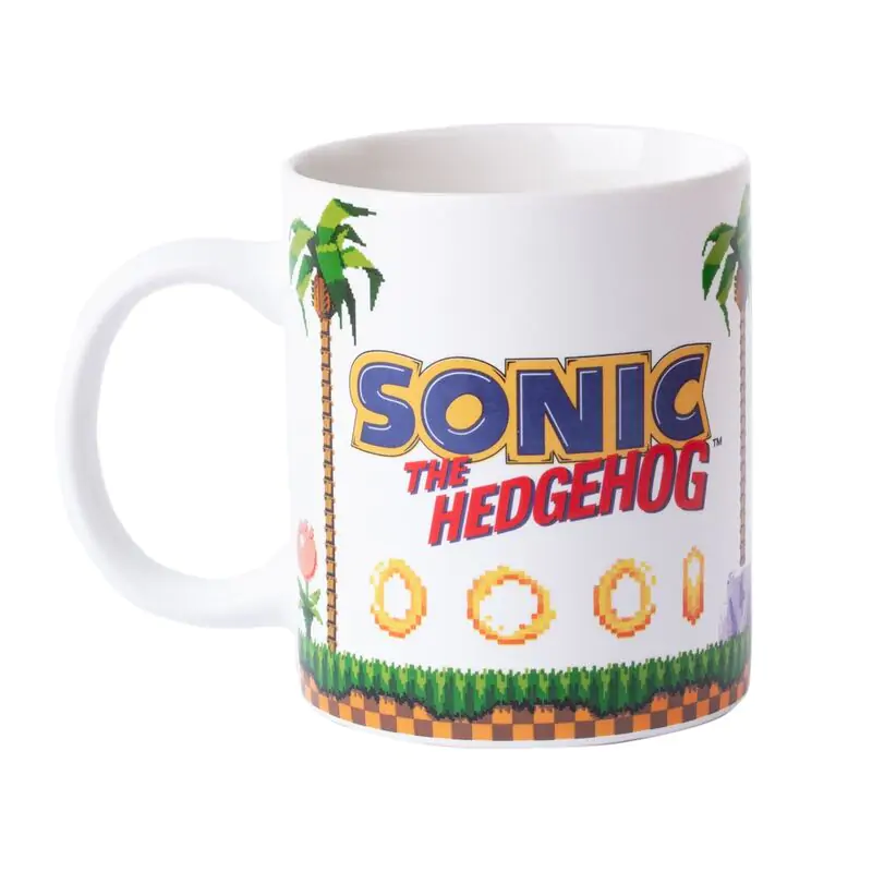 Sonic The Hedgehog Retro Pixel Tasse 350ml termékfotó